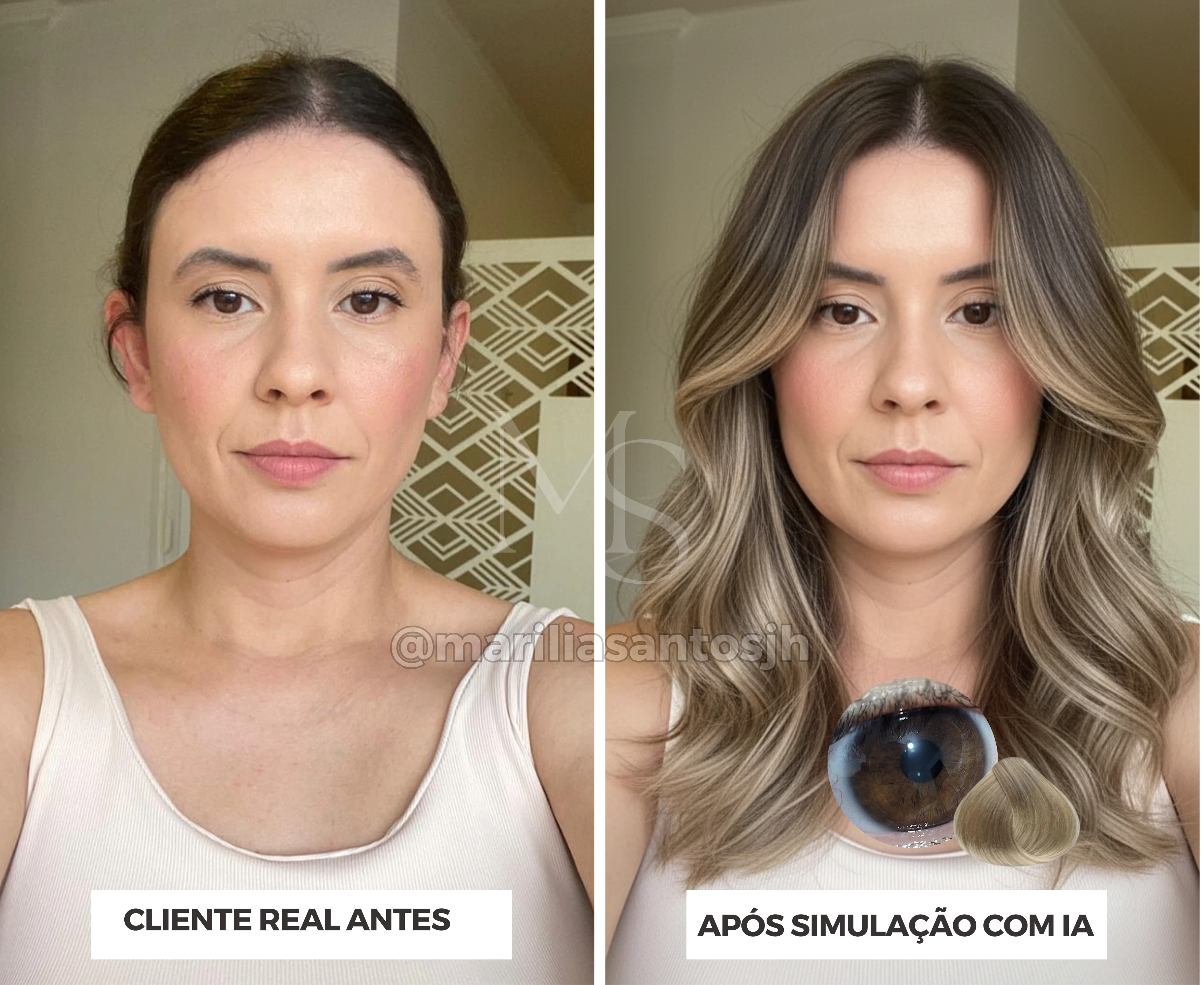 Simulação capilar com IA 1