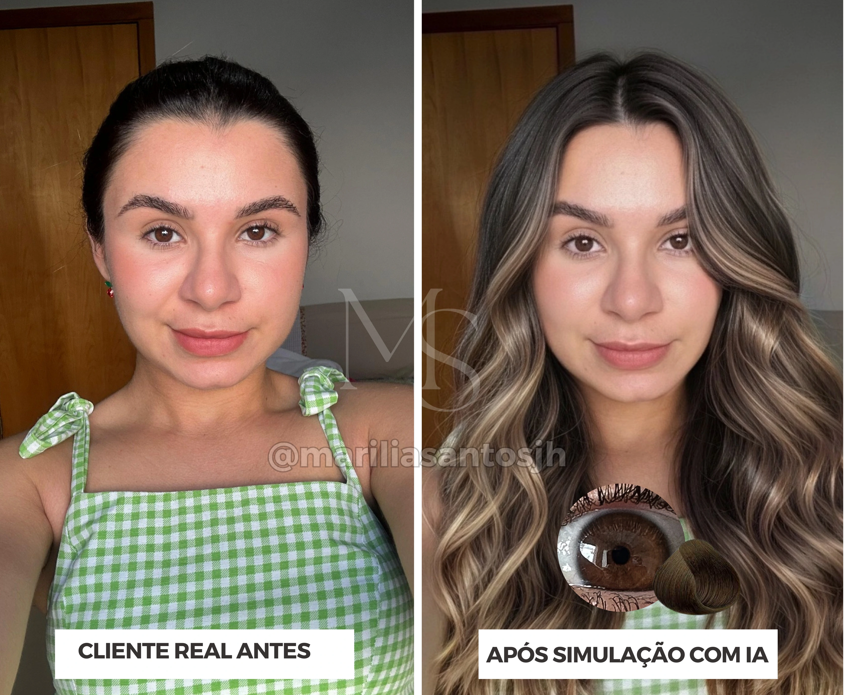 Simulação capilar com IA 3